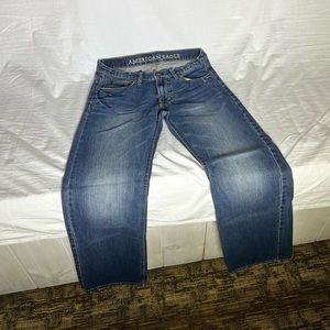 American eagle 30x32 low rise bootcut jeans